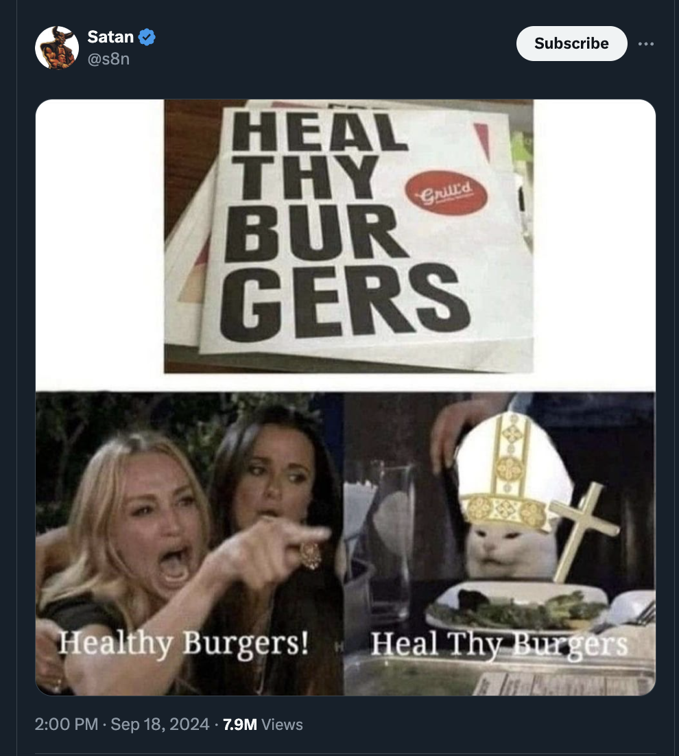 heal thy burgers - Satan Grilld Heal Thy Bur Gers Subscribe Healthy Burgers! Heal Thy Burgers 7.9M Views